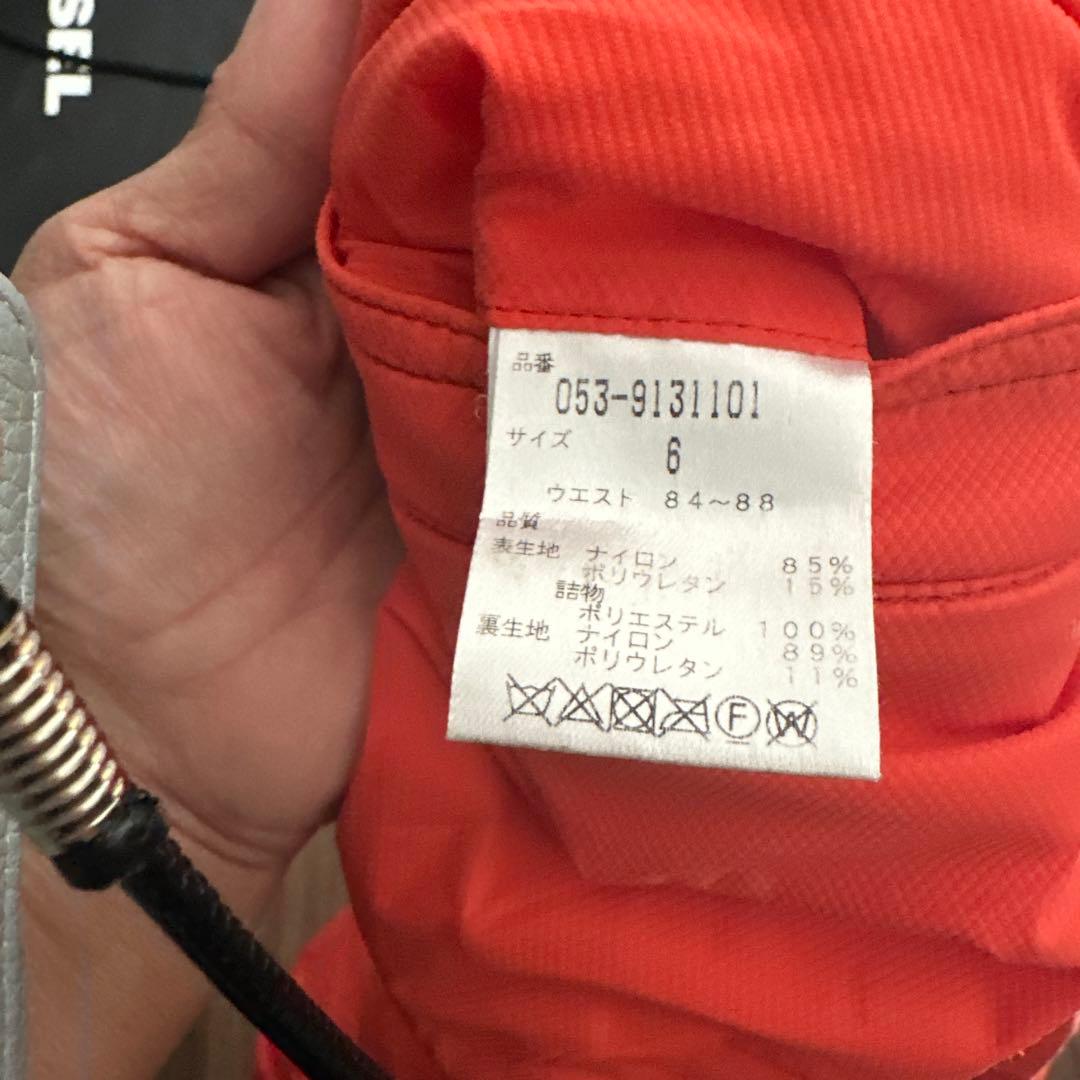 PG オレンジパーリーゲイツ　暖かいゴルフパンツ　サイズ6