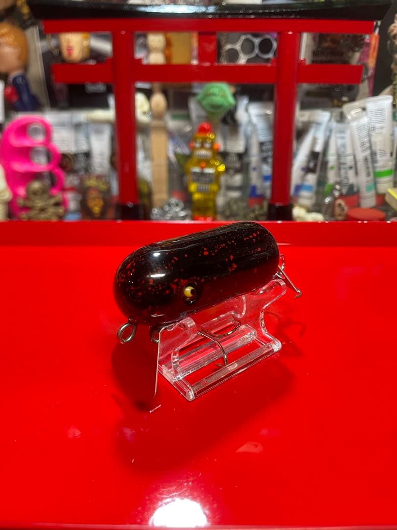 サーフェイスジョー　表層暴鮫　漆塗り　宝物ルアー　ノイジー