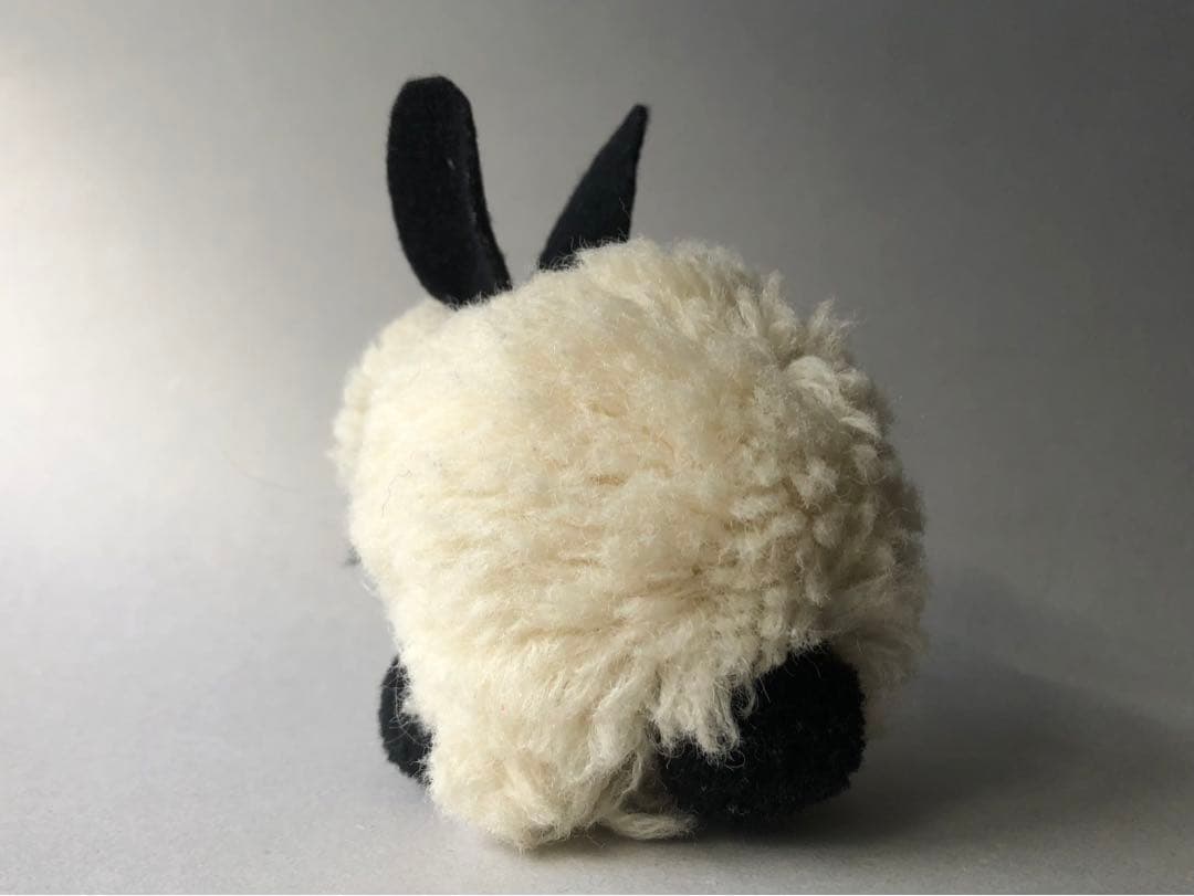 Steiff 　ポンポンウサギ白黒　大