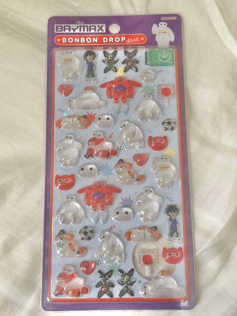 【国内正規品・早い者勝ち】ディズニー ボンボンドロップシール 8枚セット