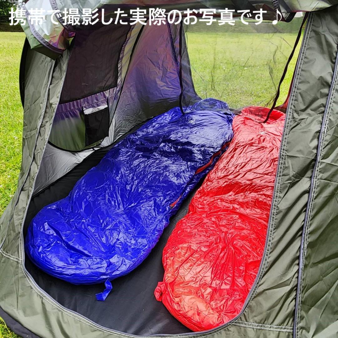 ポップアップテント　アウトドア　キャンプ　1秒開閉　BBQ　グリーン&グレー