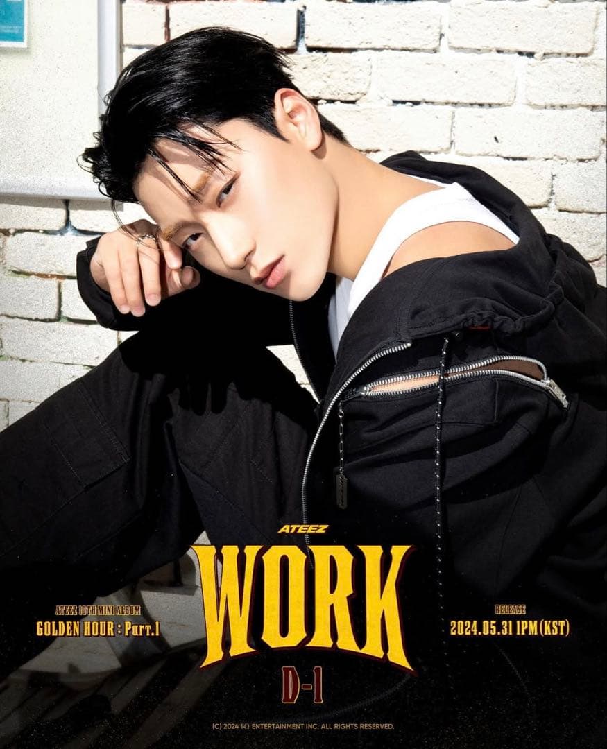 ATEEZ サン ポラロイド チェキ WORK