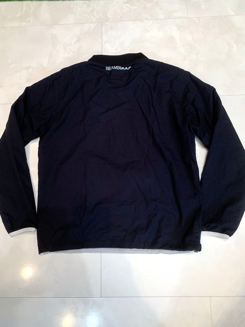 良品　ビームスゴルフ　beams 防風　撥水　スニードブルゾン　アウター　S