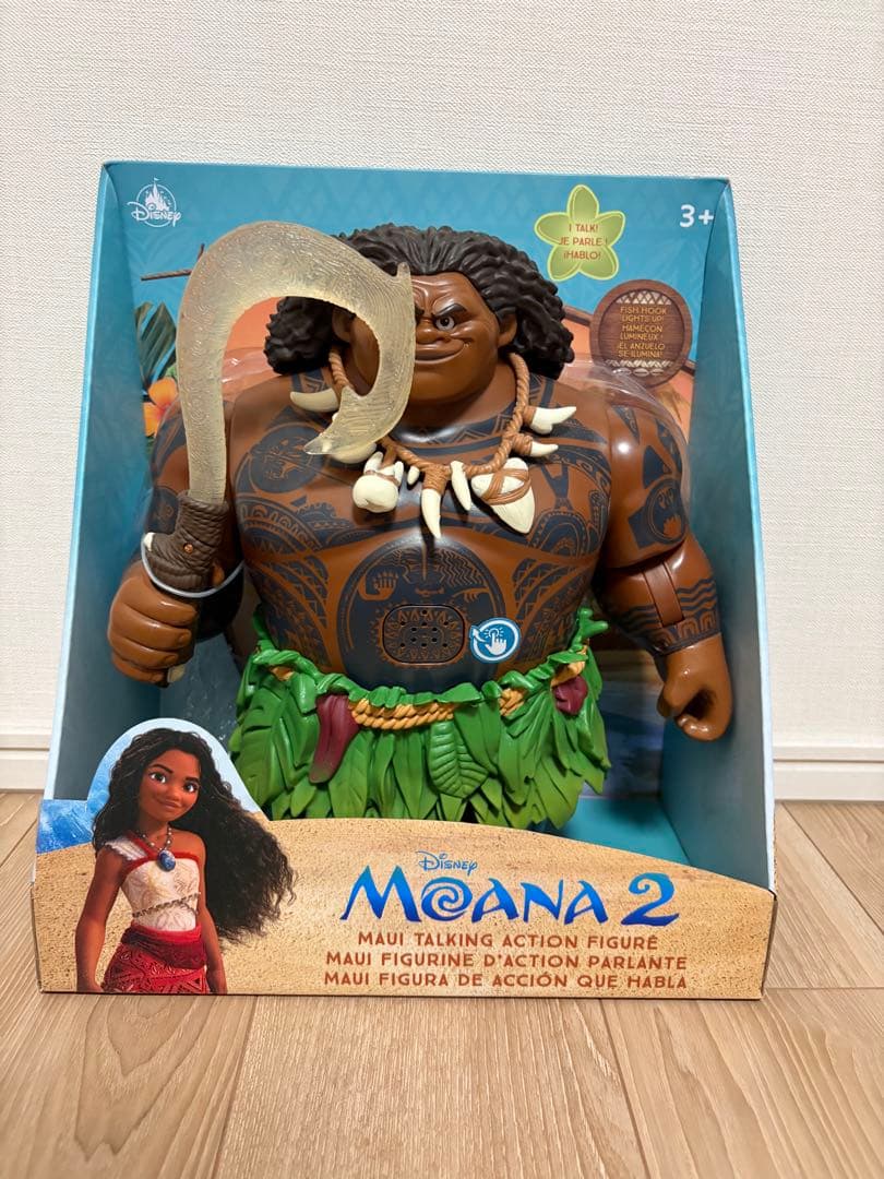 モアナ2 マウイ トーキングアクションフィギュア