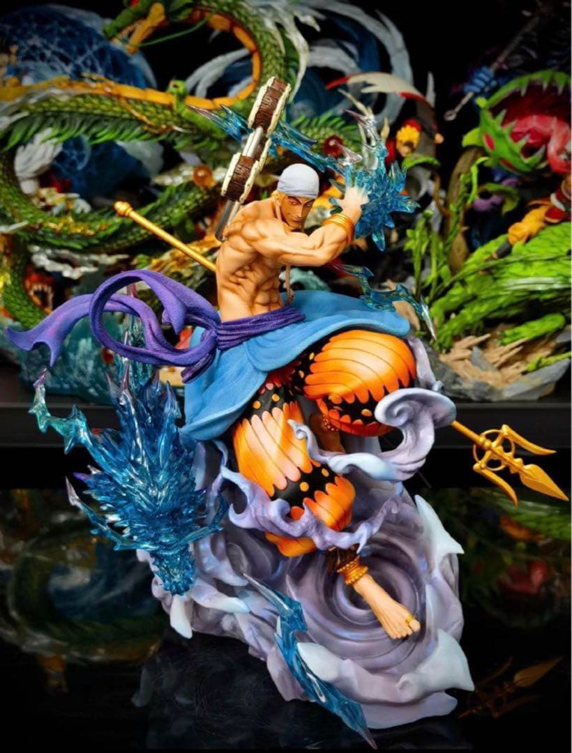 ワンピース エネル【雷神】 ガレージキット フィギュア　POP 1/8 サイズ