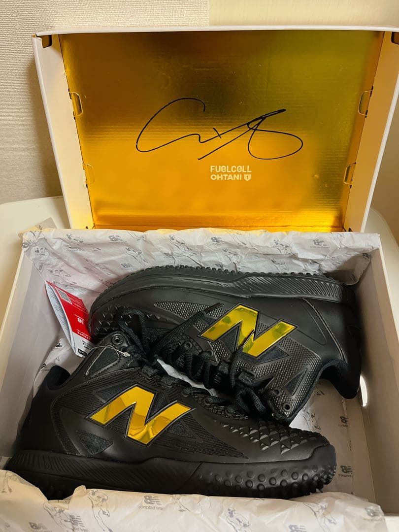 ニューバランス大谷翔平Ohtani v1 Turf Black 26.0cm