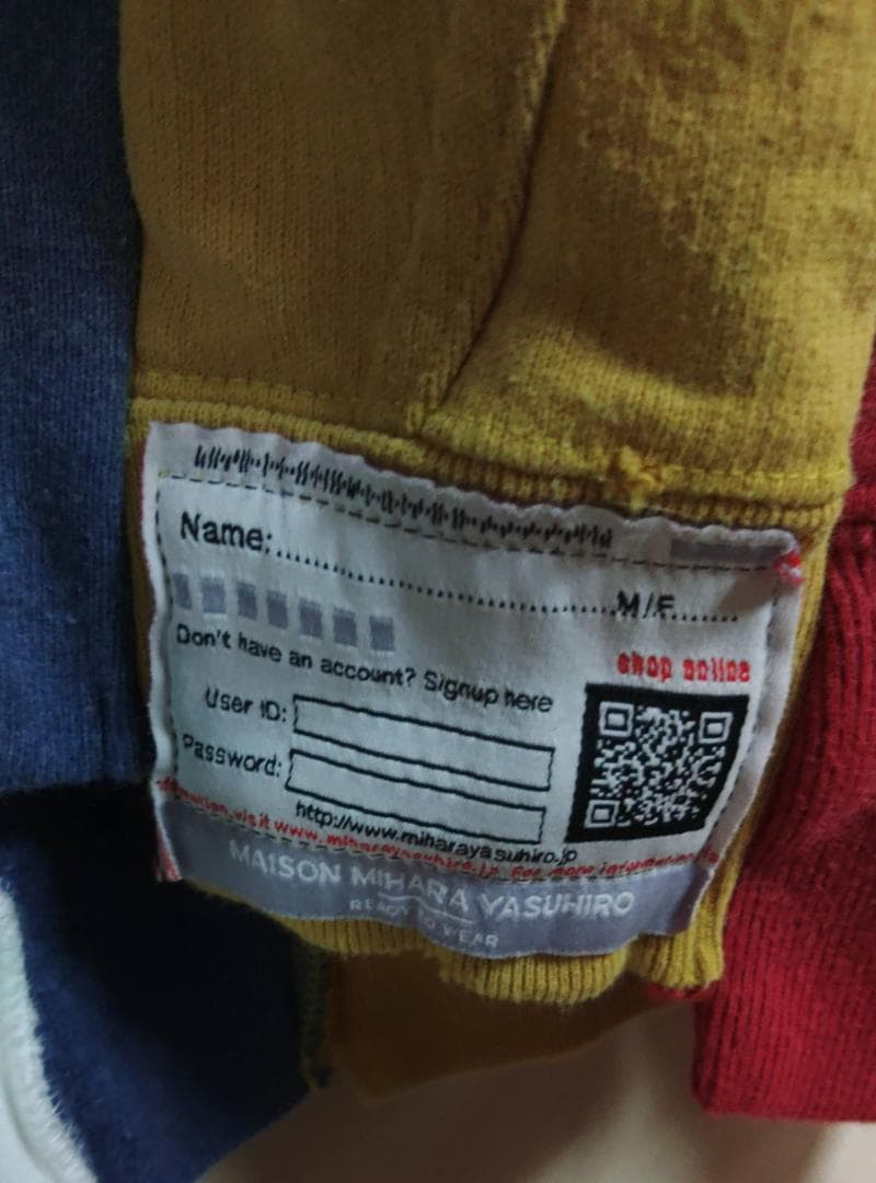 値下げ定価７万　東方神起　ユノ　ユンホ　MIHARA YASUHIRO　パーカー