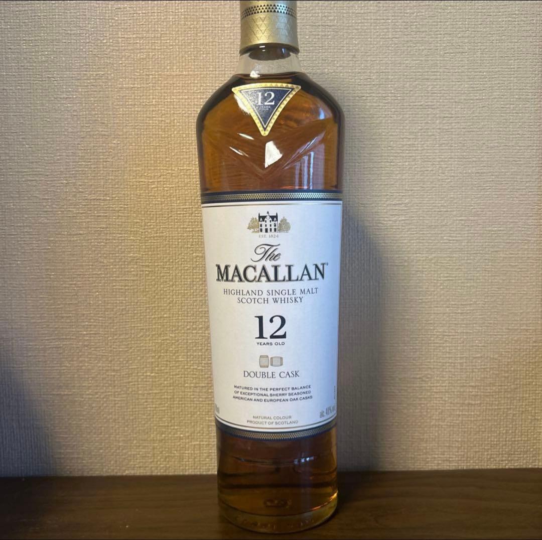 マッカラン ダブルカスク 12年　スコッチウイスキー【箱なし】