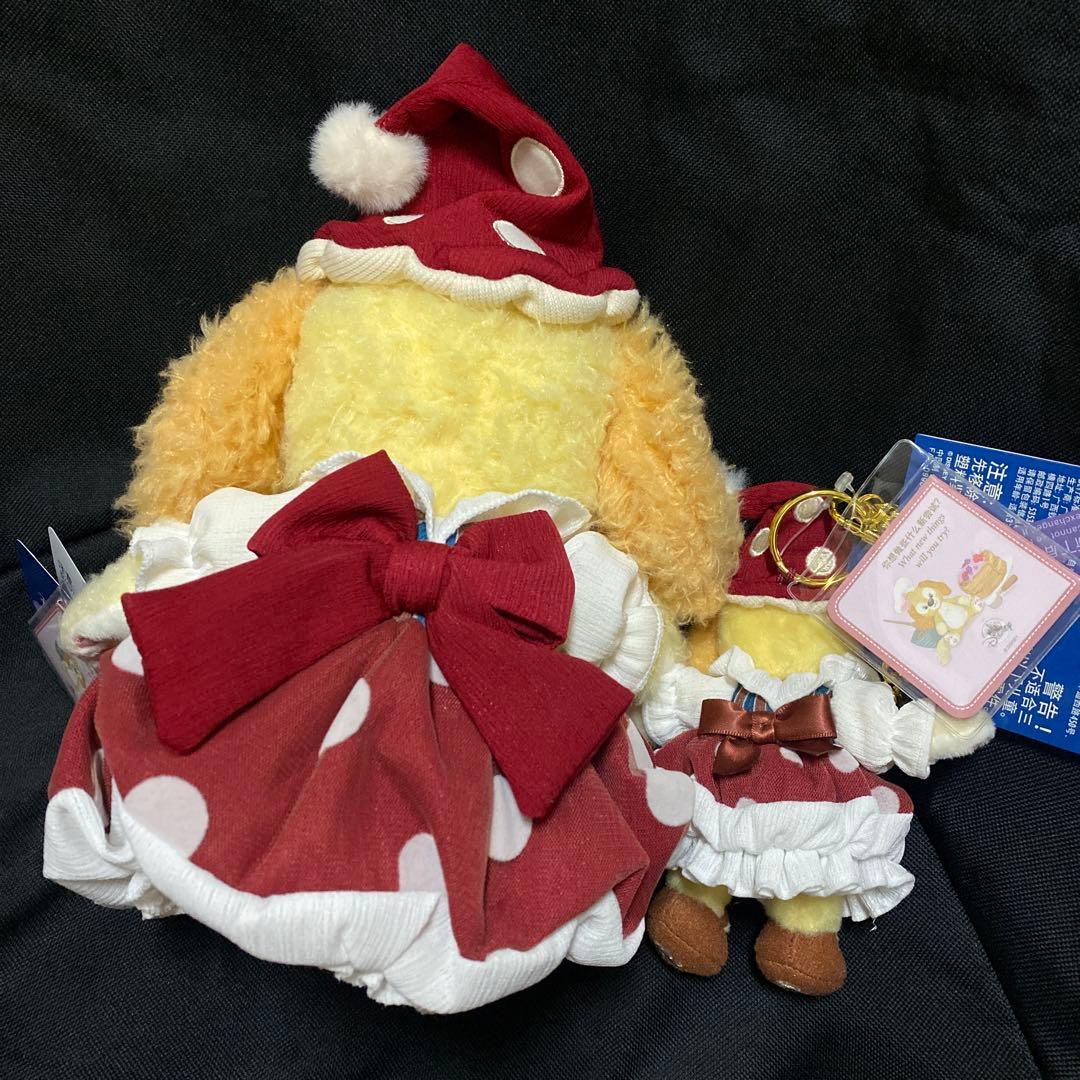 上海ディズニー　クッキーアン　ハロウィン　ぬいぐるみ＋ぬいぐるみバッジ2点セット