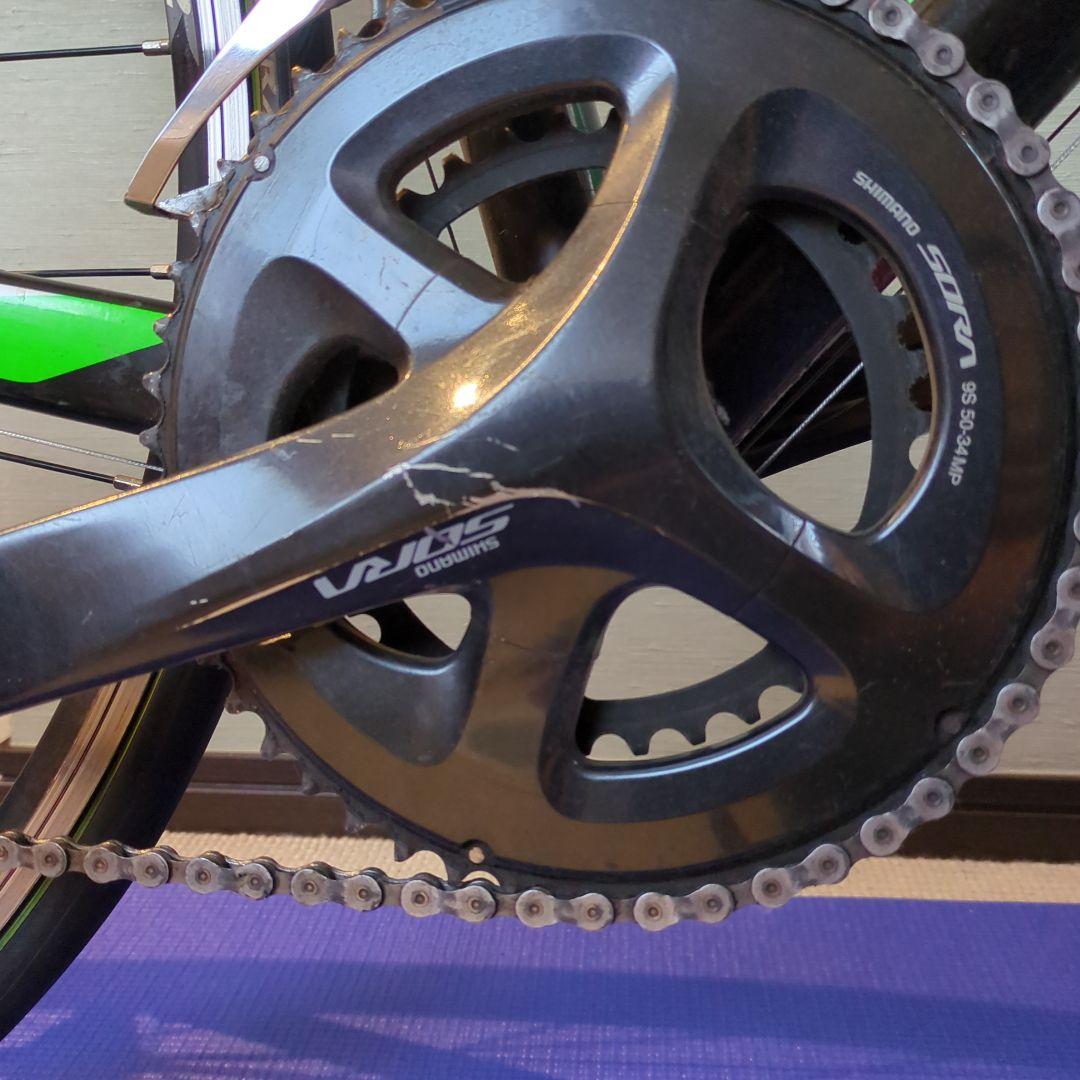 GIANT CONTEND1 ロードバイク ブラック/グリーン