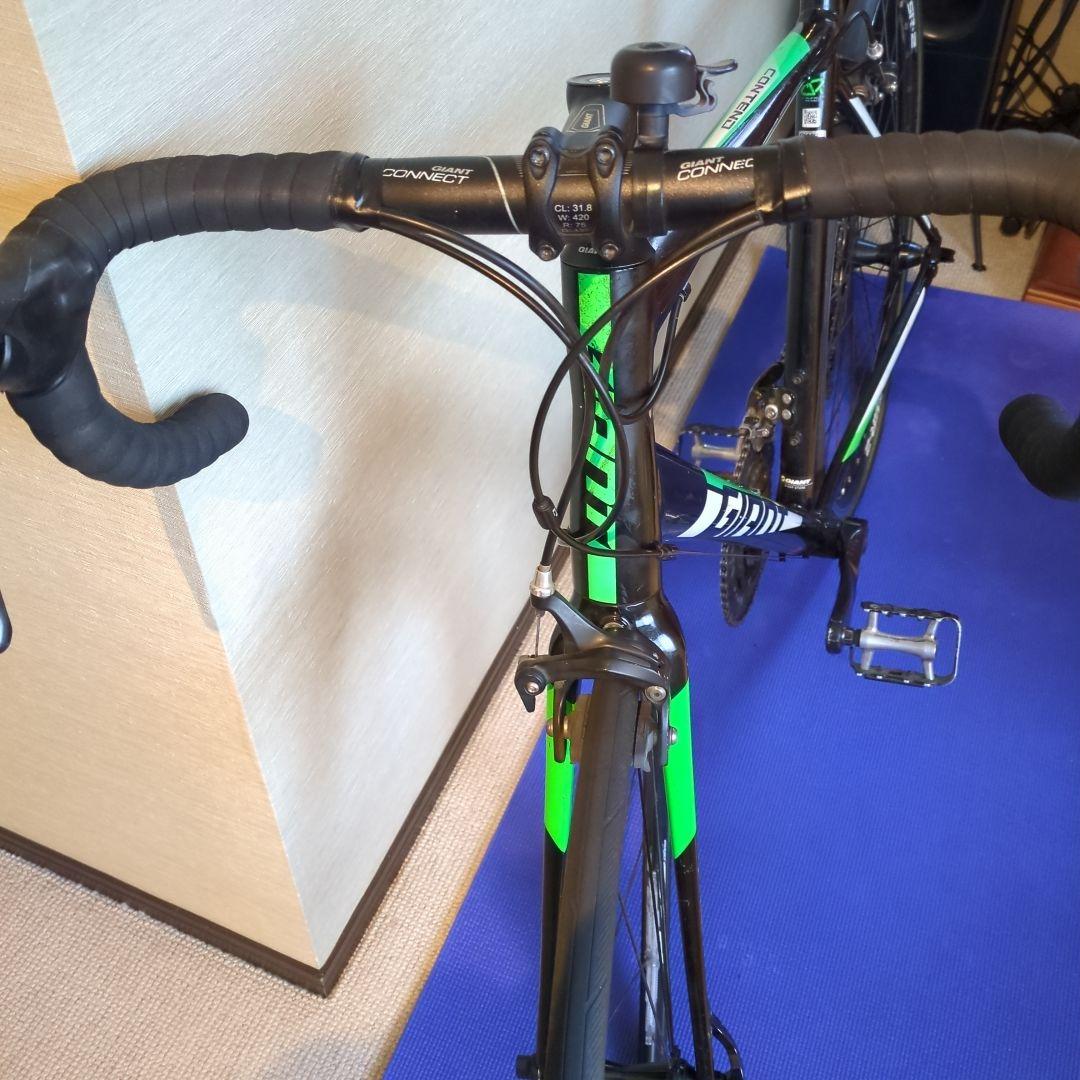 GIANT CONTEND1 ロードバイク ブラック/グリーン