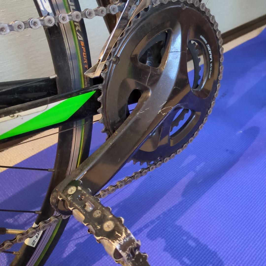 GIANT CONTEND1 ロードバイク ブラック/グリーン