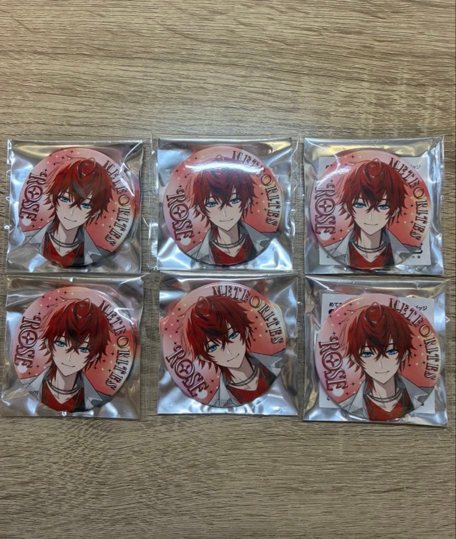 めておら ロゼ 缶バッジ アクリルスタンド セット