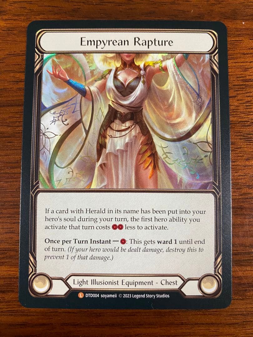 マジック：ザ・ギャザリング empyrean rapture rainbow foil