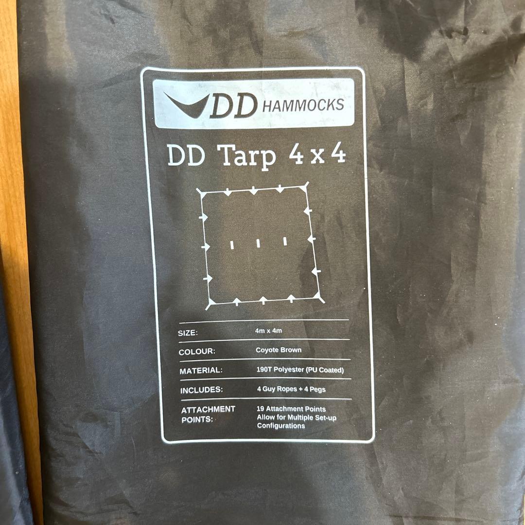 テント・タープ DD Hammocks DD Tarp 4x4 Coyote Brown