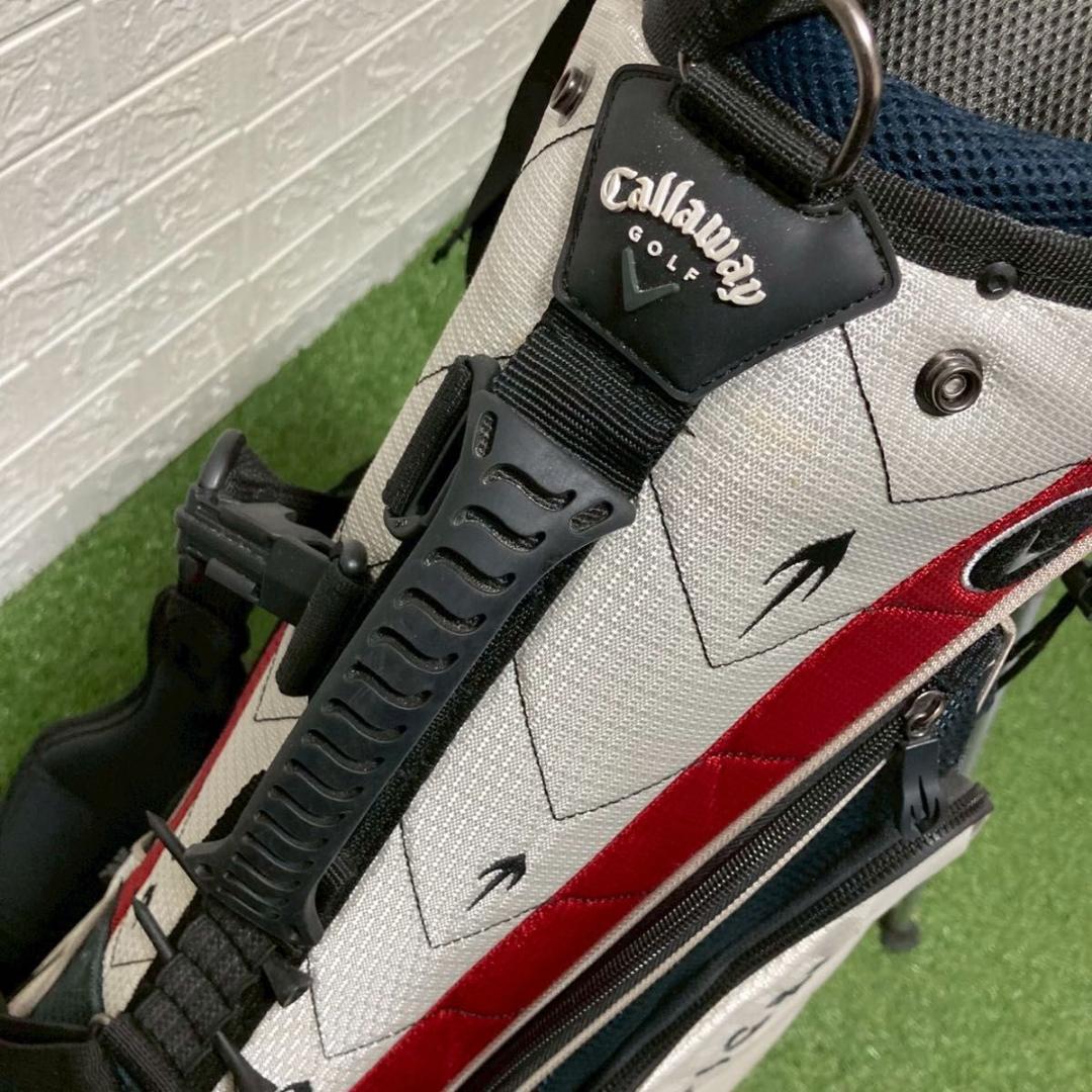 【希少】トミーヒルフィガー　キャロウェイ　コラボキャディバッグ　スタンド　7分割