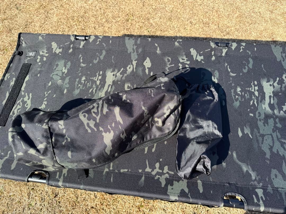 VENTLAX 2WAY TACTICAL COT マルチカムブラック