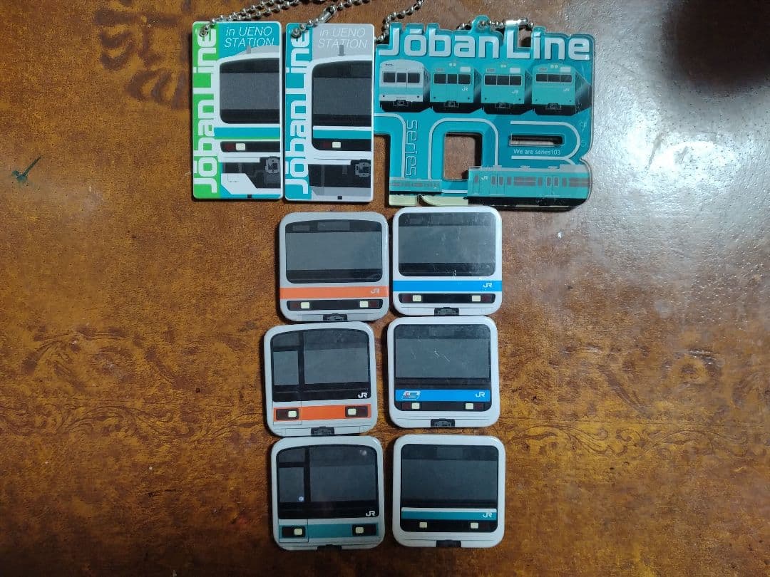 常磐線　 JR東日本　他　 鉄道グッズ 電缶バッチ キーホルダー他　35個セット