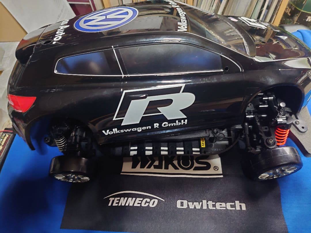 Volkswagen R 電動ラジコンカータミヤ TT-01シャーシ