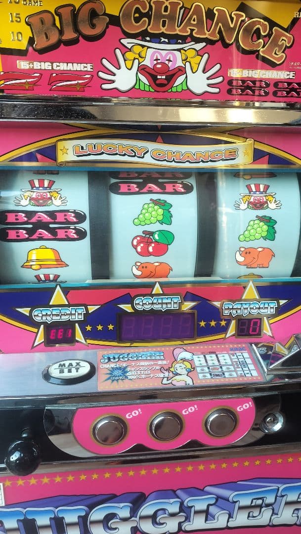 ジャグラーTM 4号機　実機