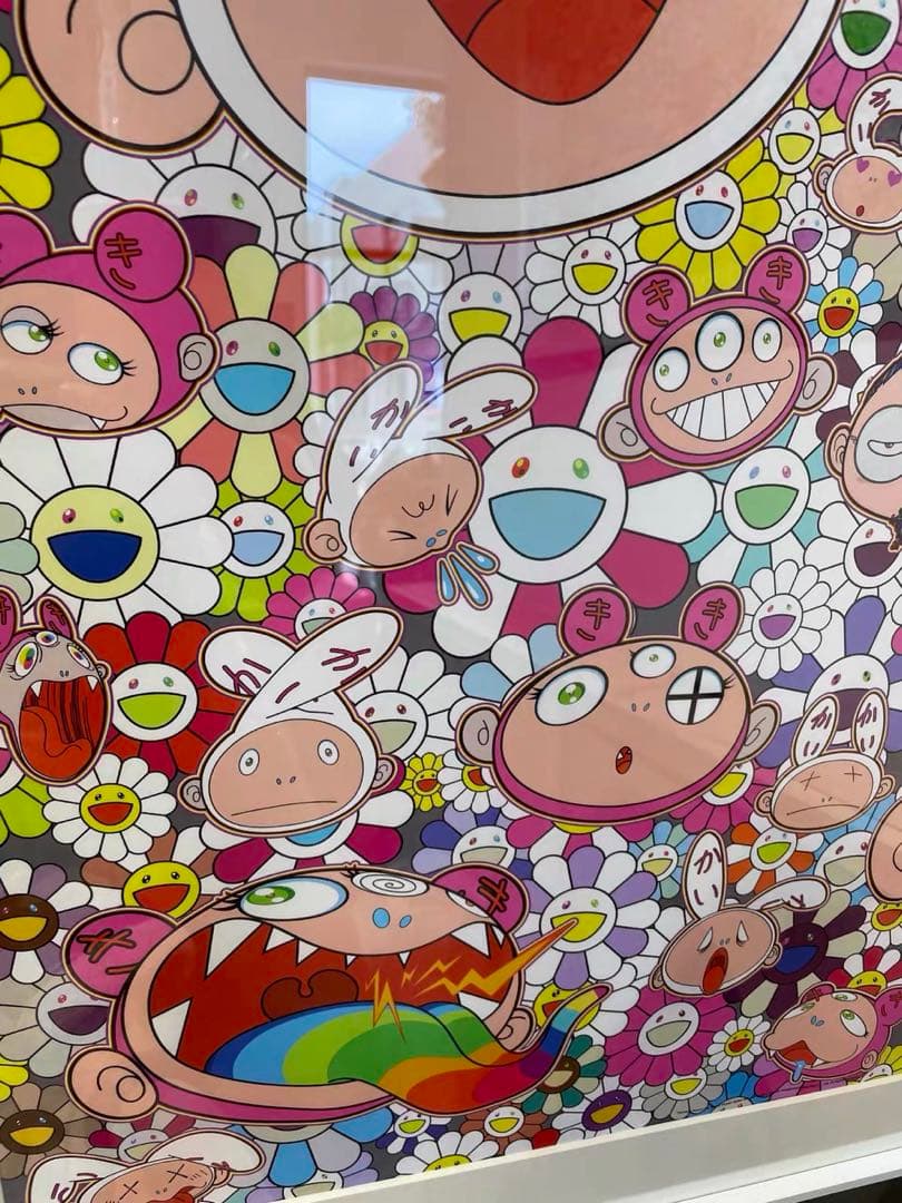 村上隆 ひまわり 版画 kaikai kiki （含まれません額縁）