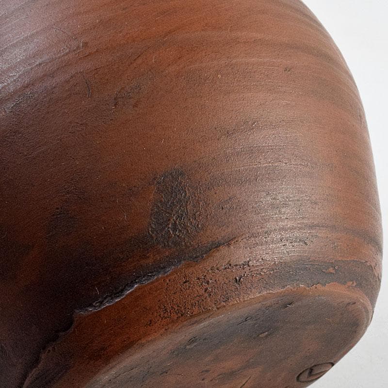 桂又三郎極め　江戸初期　古備前　人形徳利　共箱　V　9045