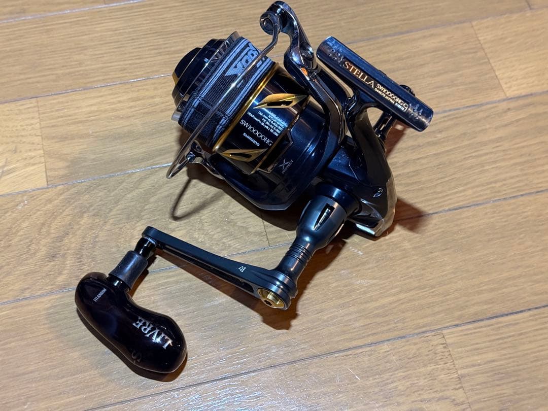 シマノ 22ステラ（19ステラ）SW 10000HG リブレハンドルセット