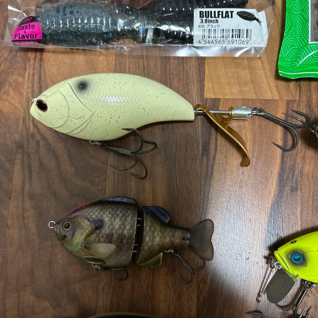 バス釣り引退セット　レイド　メガバス　ノリーズ　デプス　ボトムアップ　ゲーリー