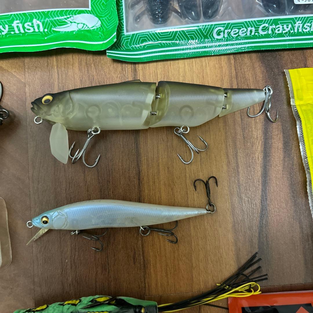 バス釣り引退セット　レイド　メガバス　ノリーズ　デプス　ボトムアップ　ゲーリー