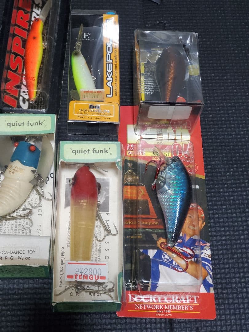 ハードルアーセット（未開封）バルサ5O ZEAL ラッキークラフト メンバー