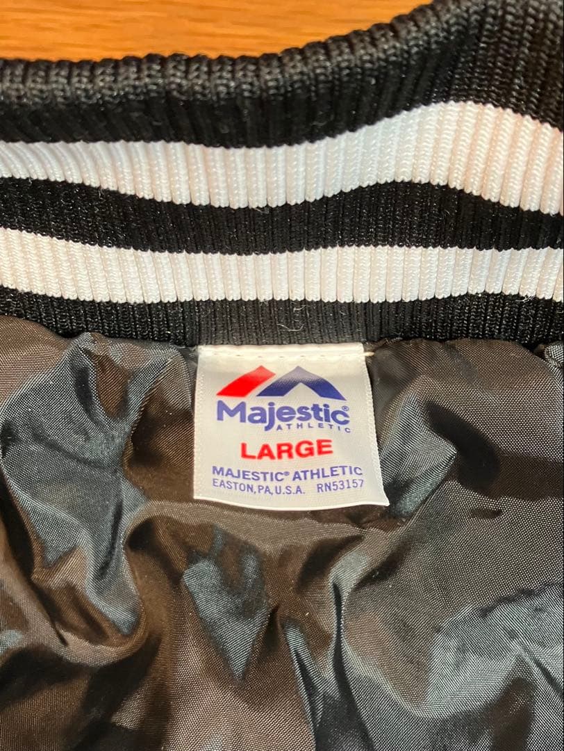 マジェスティック　ソフトバンクホークス　スタジアムジャンパー　Lサイズ