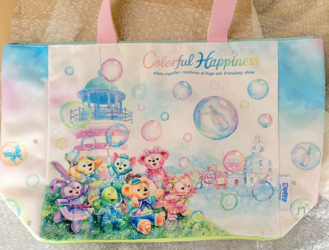 【詳細ご確認ください】ダッフィー20周年　 ポテトスナック　トートバッグ　ぬいバ