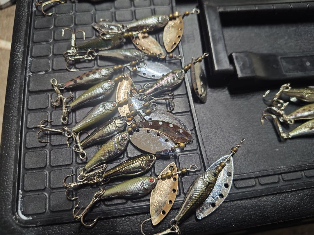 オールド ダイワ シルバークリーク スピナーセット