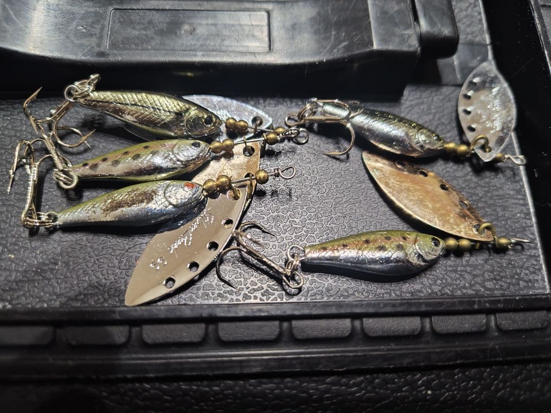 オールド ダイワ シルバークリーク スピナーセット