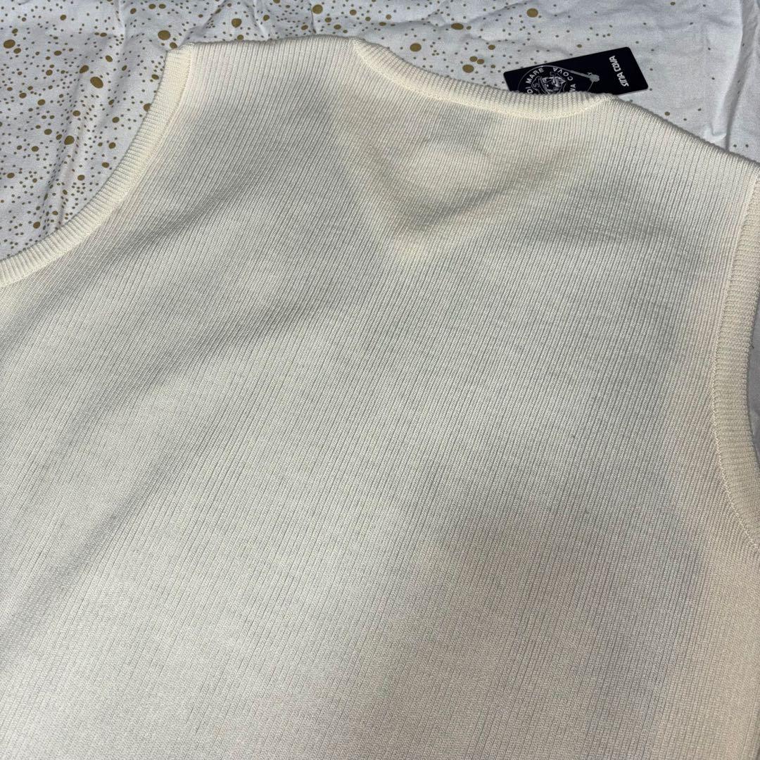 【新品】シナコバ　SINA COVA、上質なウール　ベスト、L