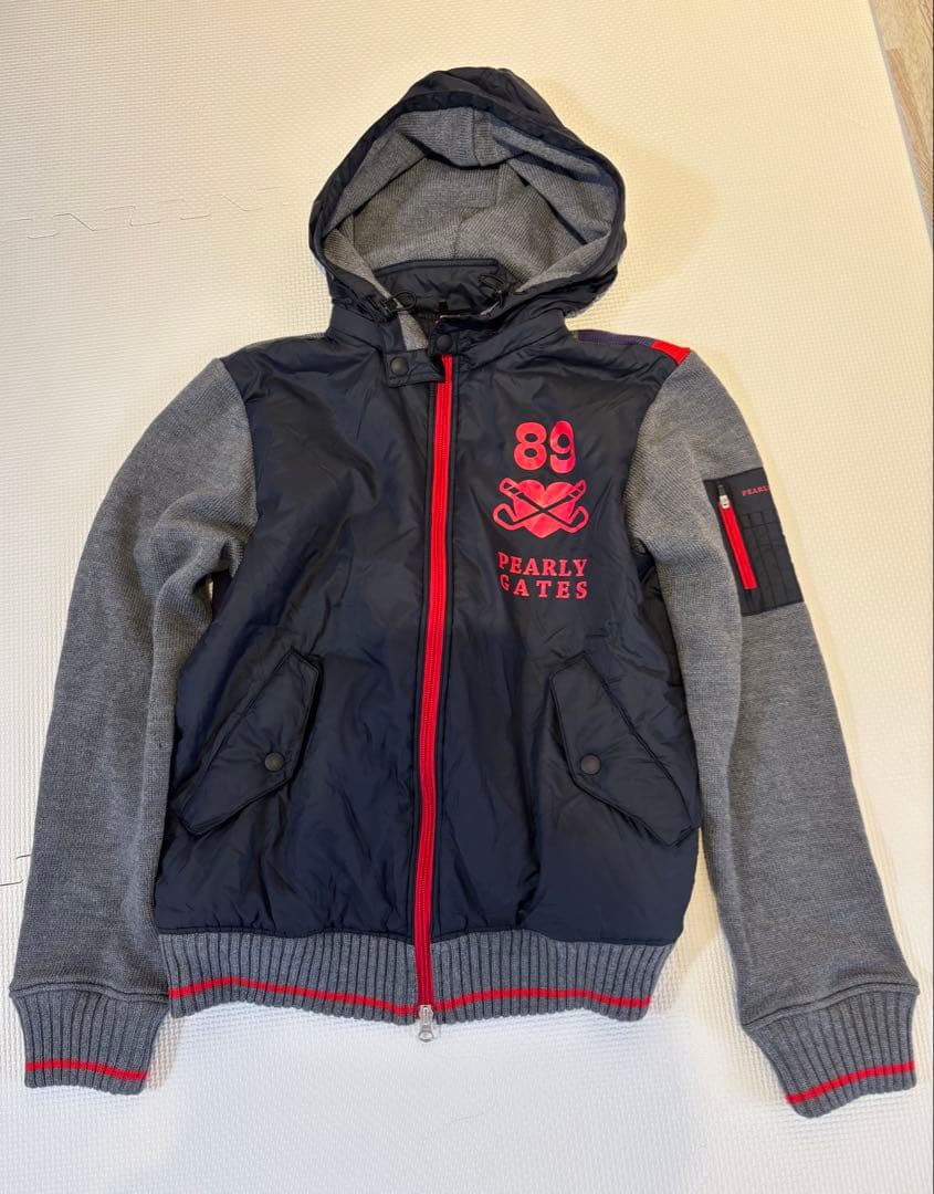 美品★PEARLY GATES フード付きジャケット サイズ2