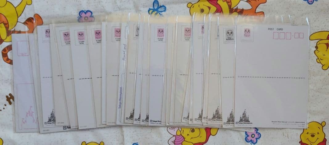 大量！ディズニーポストカード200枚以上　東京ディズニーランドビンテージ他