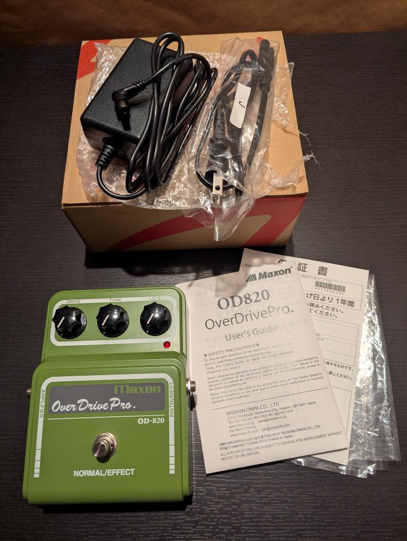 Maxon OD-820 オーバードライブ