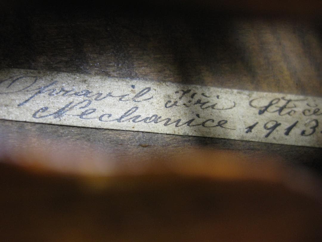 【セミオールド】 チェコ製 マッジーニモデル ca.1870 バイオリン 4/4