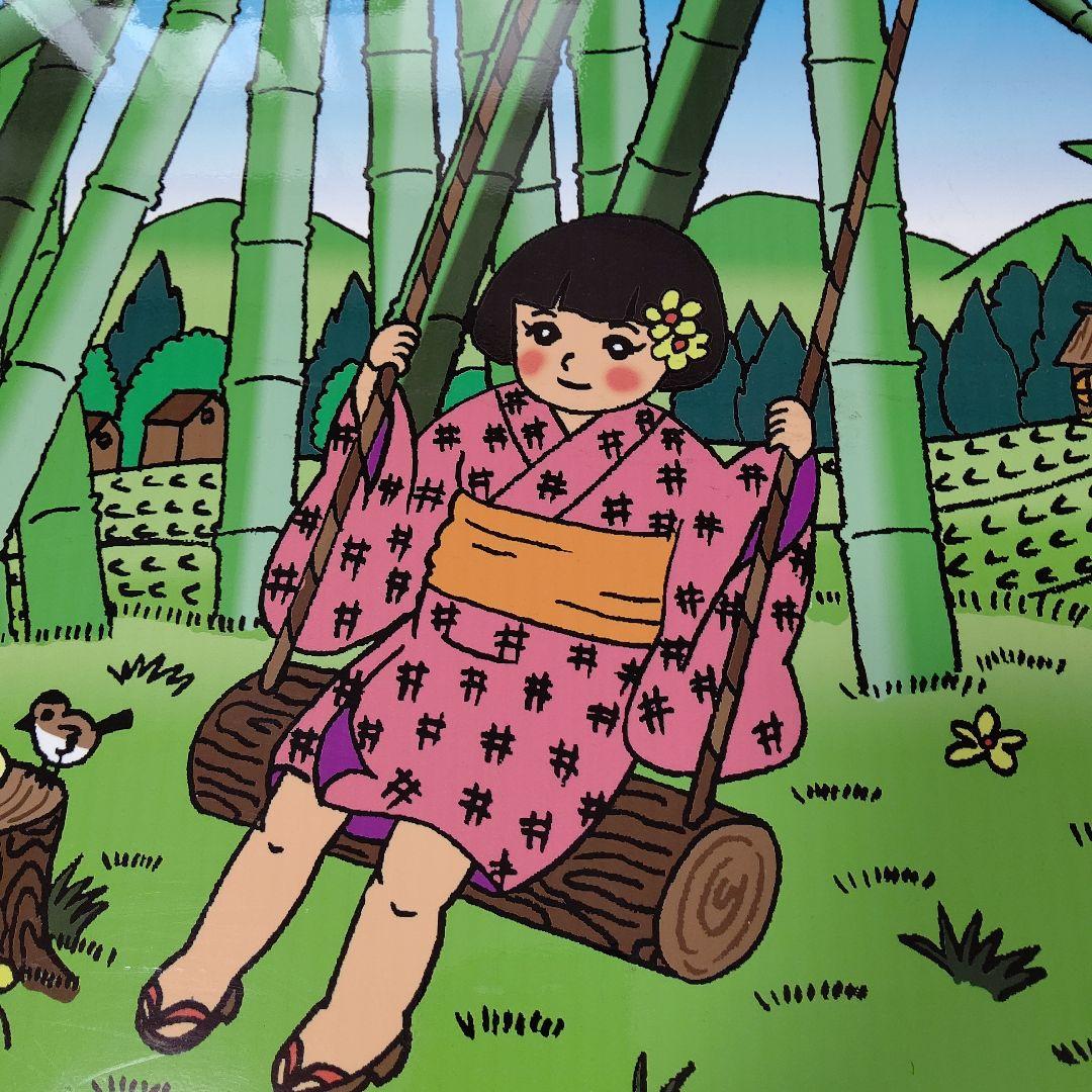 超レア1点物屋内外店舗用ディスプレイパネル女の子だんご屋竹鳥京イラスト大型