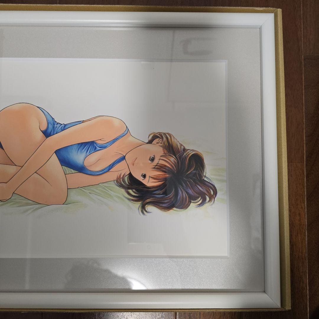 桂正和　複製原画　A4キャラファイングラフ　I\"s 葦月伊織