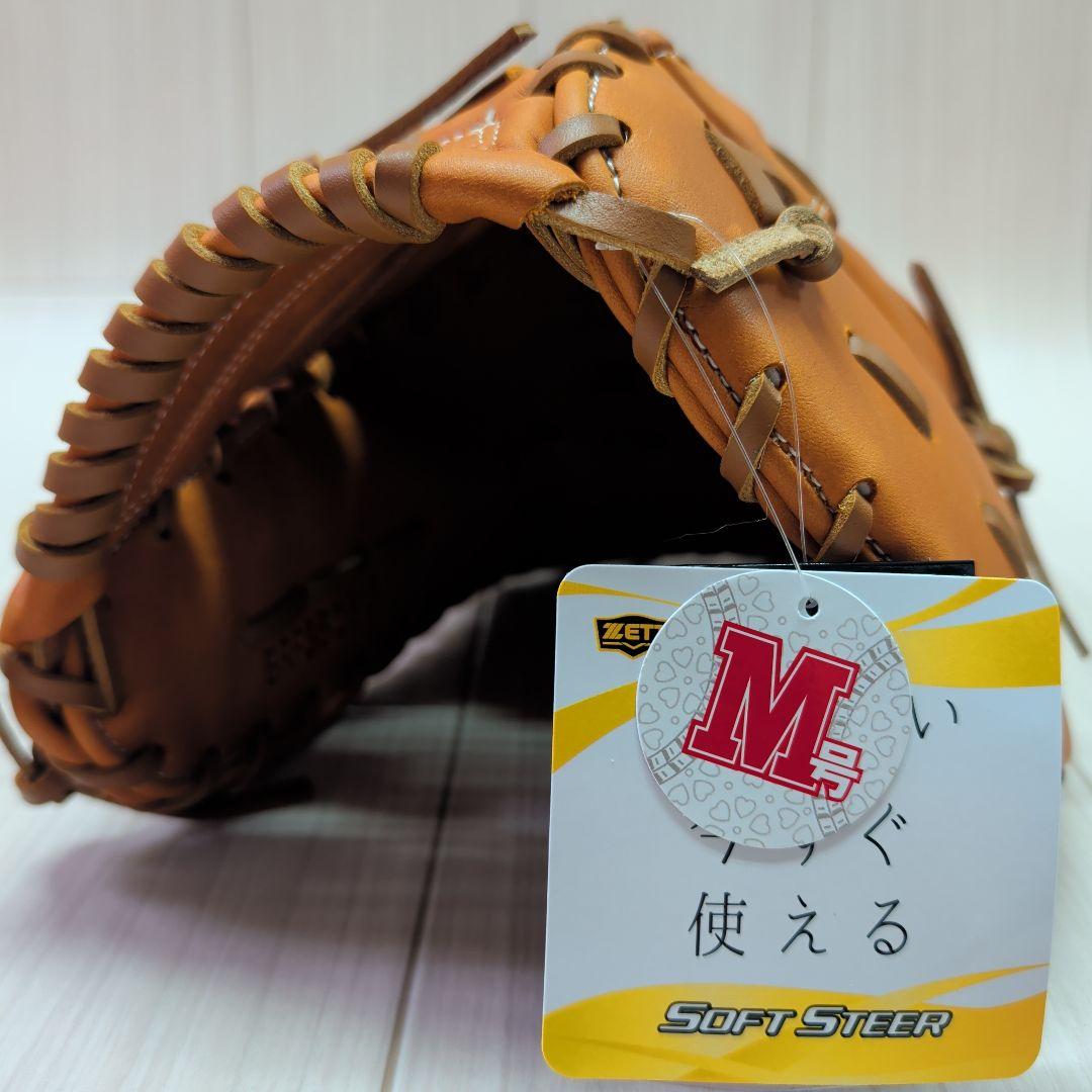 ZETT　ゼット　一般軟式ソフトステア　ファーストミット　右投げ用　新品