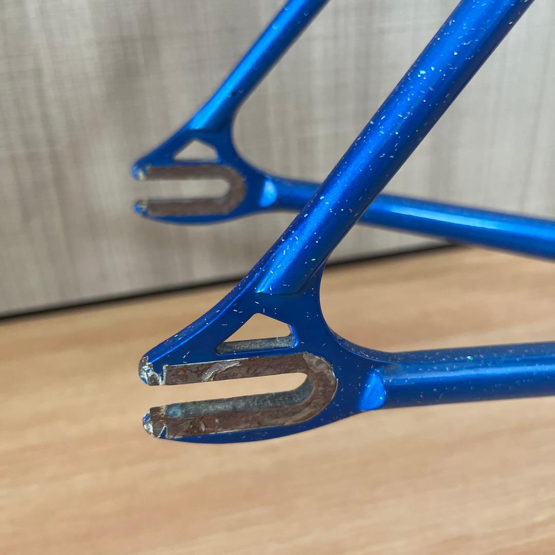 【競輪NJS認定】UMEZAWAフレーム 49cm Hattaヘッド&BB付き