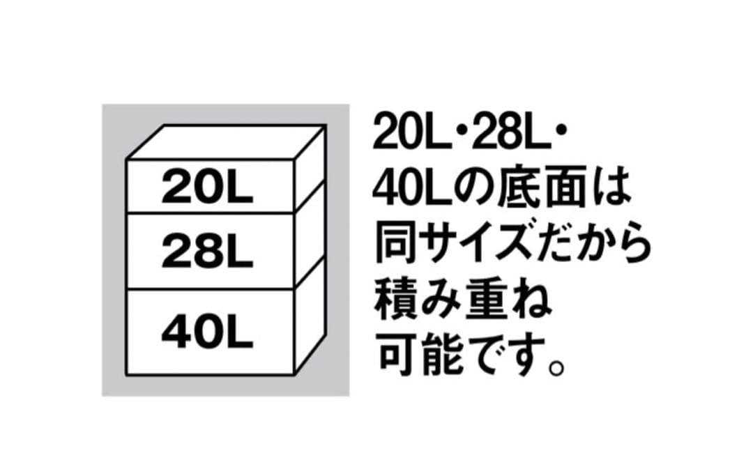 【300個セット】まとめ買い　コンテナ　アスクル サンボックス　クリア 28L