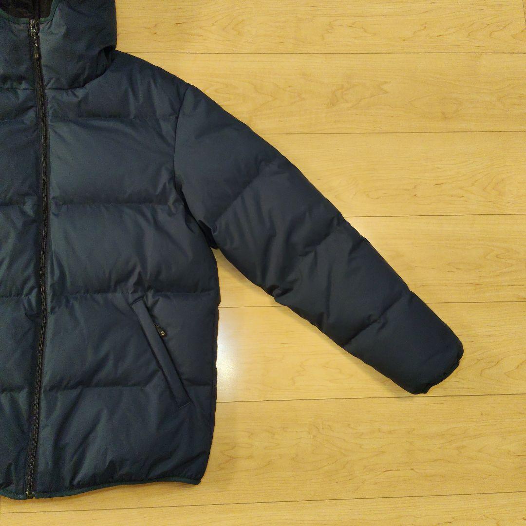 Lサイズ 美品【ルースイソンブラ】中綿フード付 ダウンジャケット 保温性◎