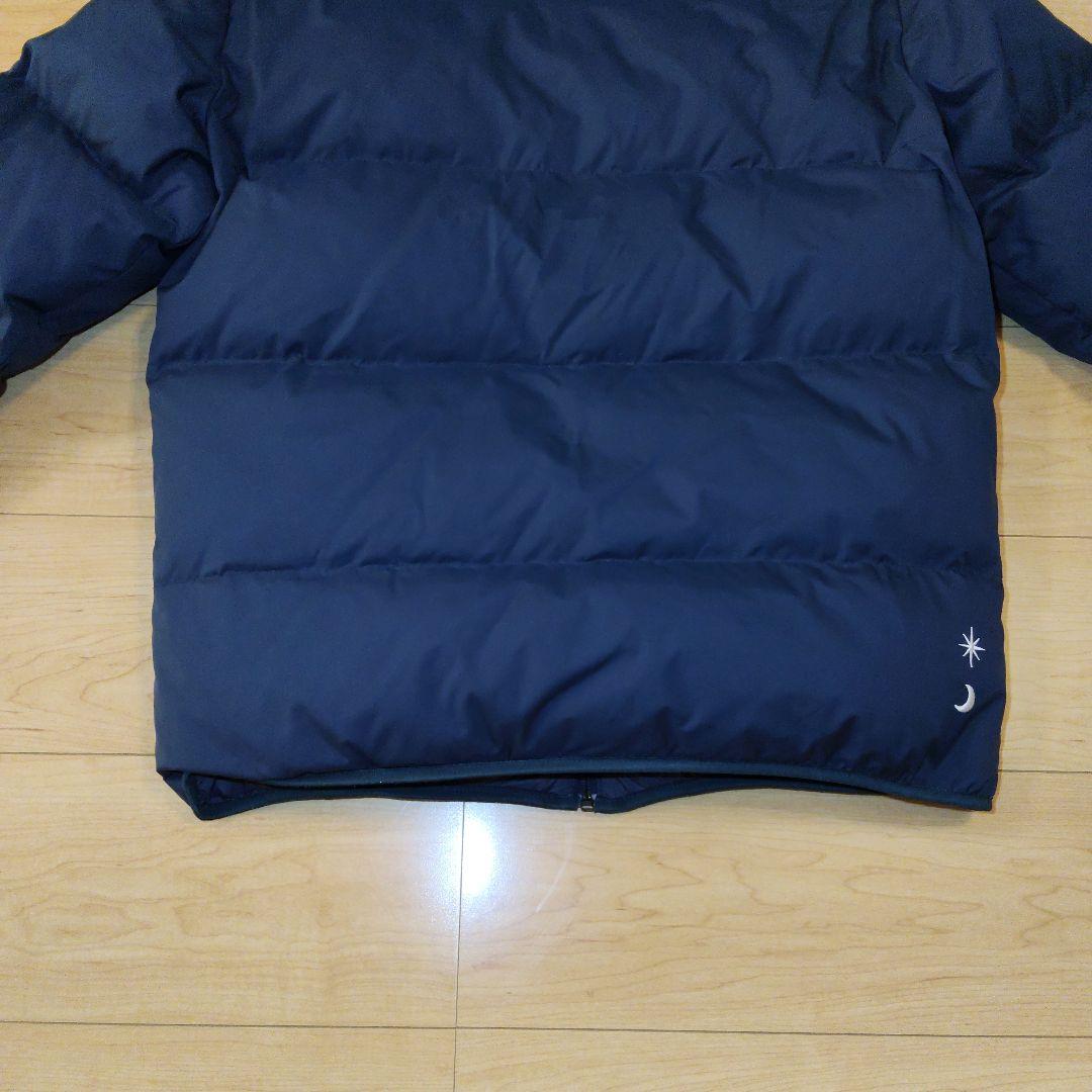 Lサイズ 美品【ルースイソンブラ】中綿フード付 ダウンジャケット 保温性◎