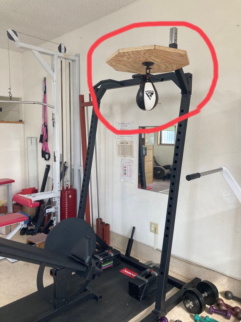 GENKI製　スピードボール　ハーフラックのオプションー２