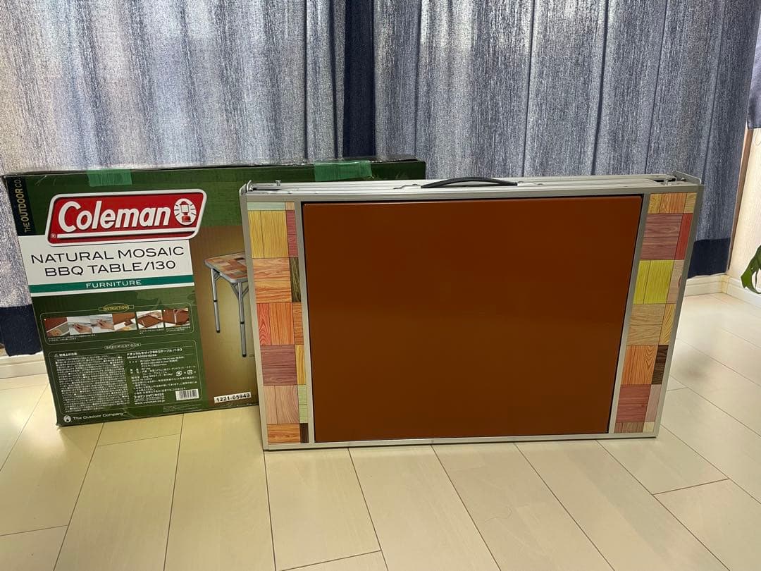 Coleman Natural Mosaic BBQ Table/130美品