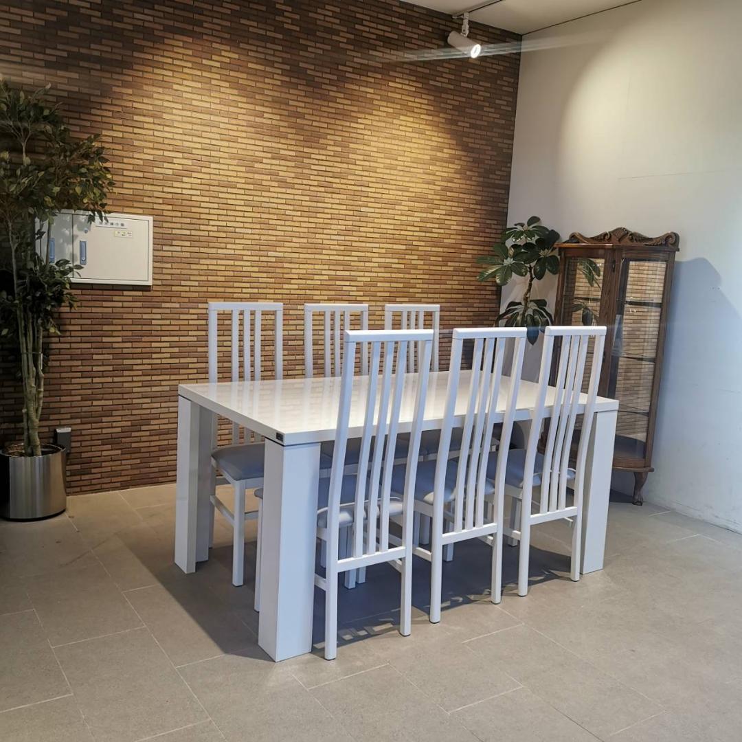 美品♥Status Srl イタリア ダイニングセット