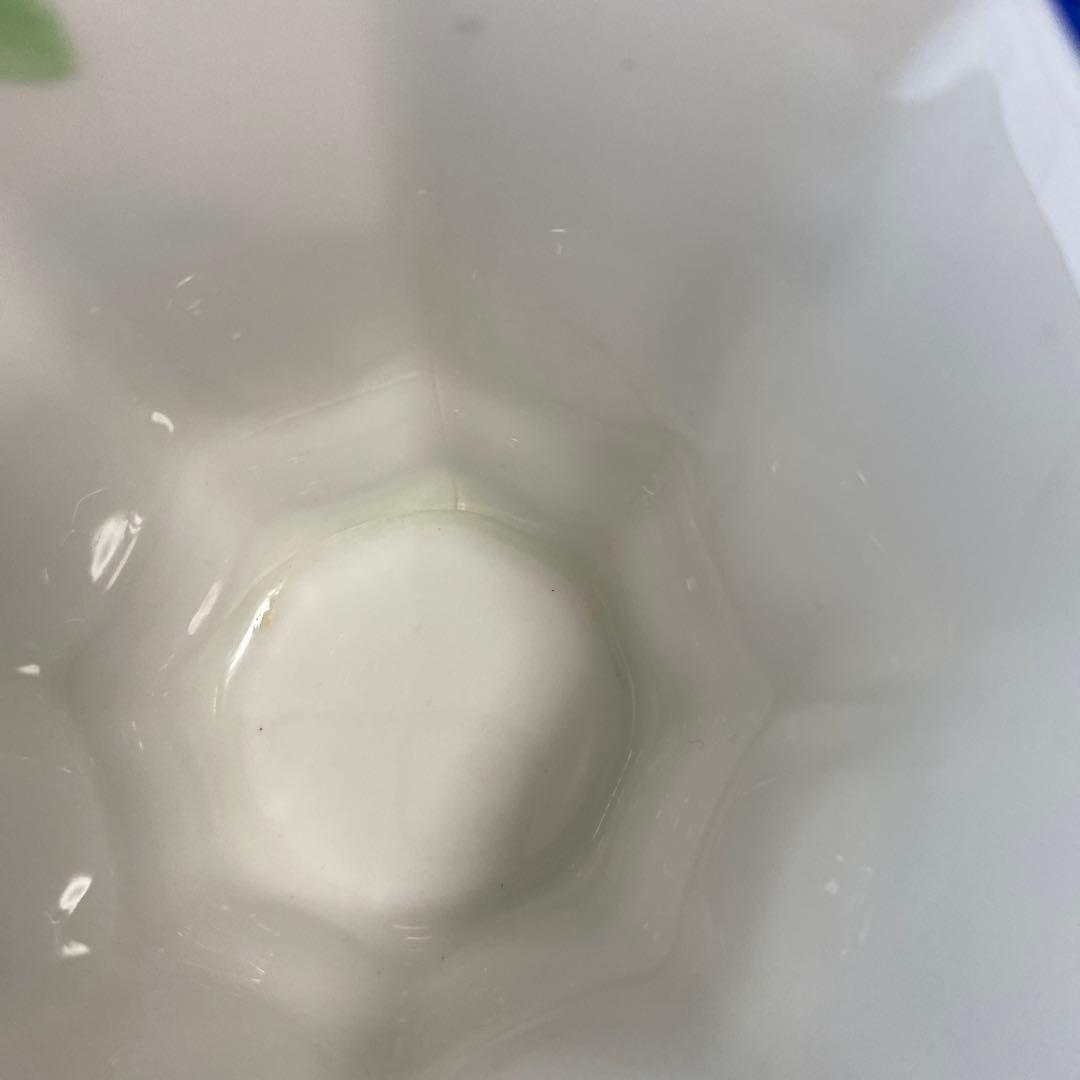 メルバ　ブルーフラワー　フラワーハンドル　カップ　ソーサー　プレート　トリオ